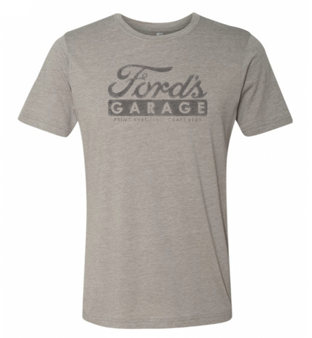 Mens Vintage Garage Poly/Cotton Crew